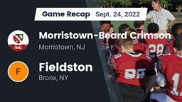 Recap: Morristown-Beard Crimson vs. Fieldston  2022