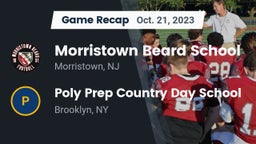 Recap: Morristown Beard School vs. Poly Prep Country Day School 2023