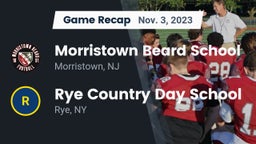 Recap: Morristown Beard School vs. Rye Country Day School 2023
