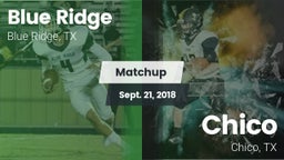 Matchup: Blue Ridge vs. Chico  2018