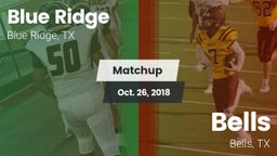Matchup: Blue Ridge vs. Bells  2018