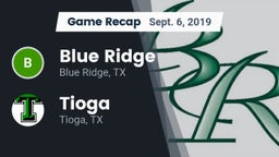 Recap: Blue Ridge  vs. Tioga  2019