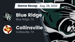 Recap: Blue Ridge  vs. Collinsville  2020