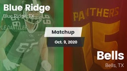 Matchup: Blue Ridge vs. Bells  2020