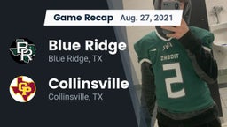Recap: Blue Ridge  vs. Collinsville  2021