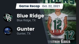 Recap: Blue Ridge  vs. Gunter  2021