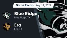 Recap: Blue Ridge  vs. Era  2021