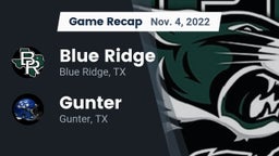 Recap: Blue Ridge  vs. Gunter  2022