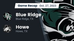 Recap: Blue Ridge  vs. Howe  2023