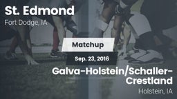 Matchup: St. Edmond vs. Galva-Holstein/Schaller-Crestland  2016