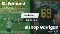 Matchup: St. Edmond vs. Bishop Garrigan  2016