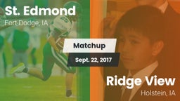 Matchup: St. Edmond vs. Ridge View  2017