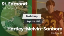 Matchup: St. Edmond vs. Hartley-Melvin-Sanborn  2017