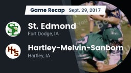Recap: St. Edmond  vs. Hartley-Melvin-Sanborn  2017