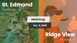 Matchup: St. Edmond vs. Ridge View  2018