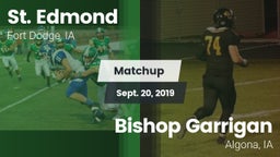 Matchup: St. Edmond vs. Bishop Garrigan  2019