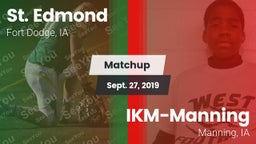 Matchup: St. Edmond vs. IKM-Manning  2019