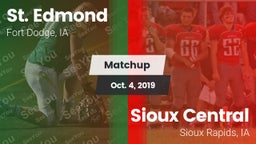 Matchup: St. Edmond vs. Sioux Central  2019