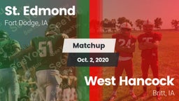 Matchup: St. Edmond vs. West Hancock  2020