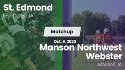 Matchup: St. Edmond vs. Manson Northwest Webster  2020