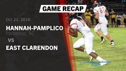 Recap: Hannah-Pamplico  vs. East Clarendon 2016