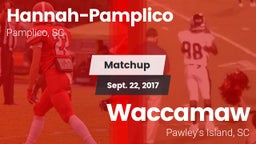 Matchup: Hannah-Pamplico vs. Waccamaw  2017