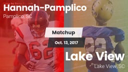 Matchup: Hannah-Pamplico vs. Lake View  2017