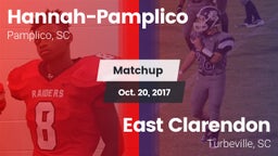 Matchup: Hannah-Pamplico vs. East Clarendon  2017