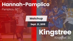 Matchup: Hannah-Pamplico vs. Kingstree  2018
