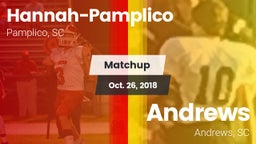 Matchup: Hannah-Pamplico vs. Andrews  2018