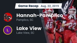 Recap: Hannah-Pamplico  vs. Lake View  2019