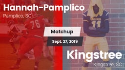 Matchup: Hannah-Pamplico vs. Kingstree  2019
