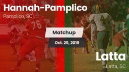 Matchup: Hannah-Pamplico vs. Latta  2019