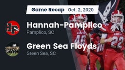 Recap: Hannah-Pamplico  vs. Green Sea Floyds  2020