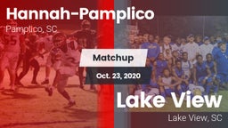 Matchup: Hannah-Pamplico vs. Lake View  2020
