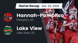 Recap: Hannah-Pamplico  vs. Lake View  2020