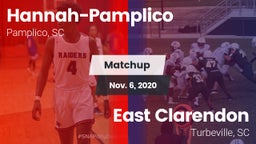 Matchup: Hannah-Pamplico vs. East Clarendon  2020