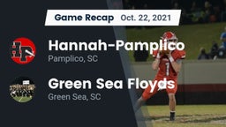Recap: Hannah-Pamplico  vs. Green Sea Floyds  2021