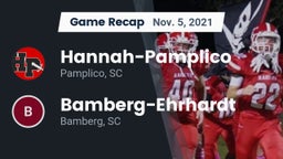 Recap: Hannah-Pamplico  vs. Bamberg-Ehrhardt  2021