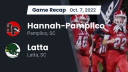 Recap: Hannah-Pamplico  vs. Latta  2022
