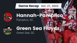 Recap: Hannah-Pamplico  vs. Green Sea Floyds  2022