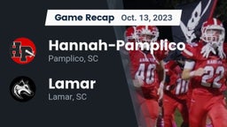 Recap: Hannah-Pamplico  vs. Lamar  2023