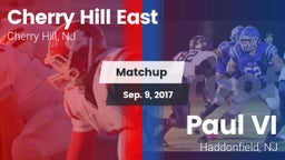 Matchup: Cherry Hill East vs. Paul VI  2017