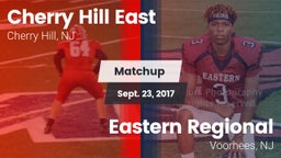 Matchup: Cherry Hill East vs. Eastern Regional  2017