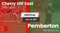 Matchup: Cherry Hill East vs. Pemberton  2017