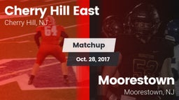 Matchup: Cherry Hill East vs. Moorestown  2017