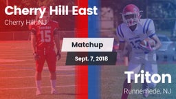 Matchup: Cherry Hill East vs. Triton  2018