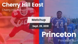 Matchup: Cherry Hill East vs. Princeton  2018