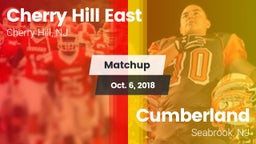 Matchup: Cherry Hill East vs. Cumberland  2018