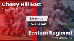 Matchup: Cherry Hill East vs. Eastern Regional  2019